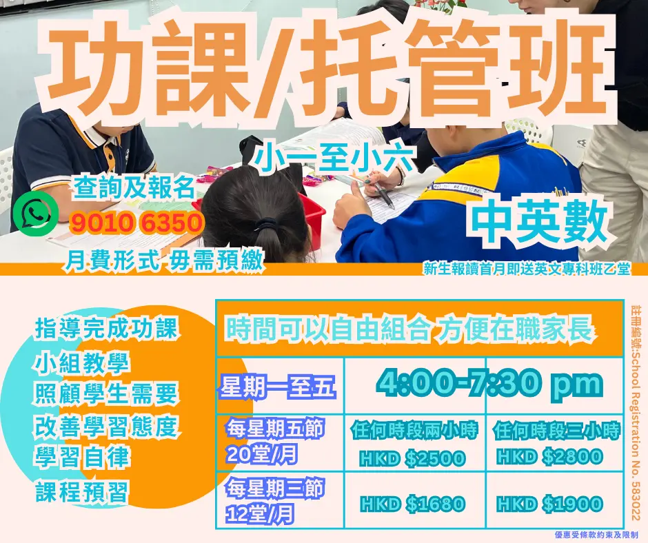 Homework / Tutoring Class